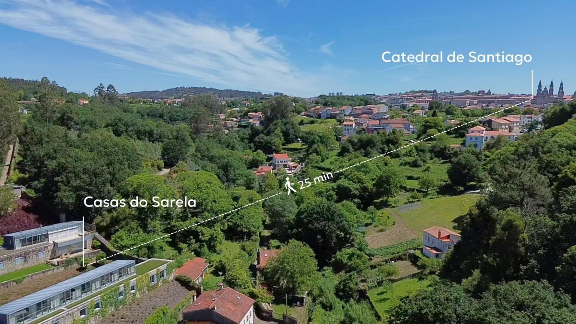 Casas Do Sarela By Upper Luxury Housing Apartment Santiago de Compostela Ngoại thất bức ảnh